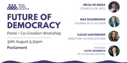 Banner image for Future of Democracy with SCC