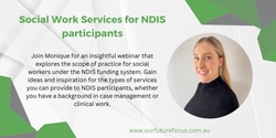 Banner image for Social Work Service Design for NDIS participants