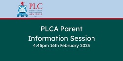 Banner image for 2023 Parent Information Session