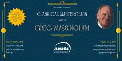 Banner image for Classical Masterclass with Greg Massingham