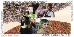 Banner image for Provenance Collective Catalogue Launch 2022