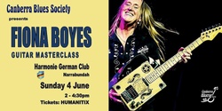 Banner image for Fiona Boyes - Guitar MasterClass 