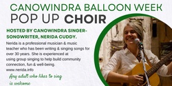 Banner image for POP UP CHOIR - with Nerida Cuddy 