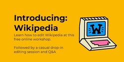 Banner image for Introducing: Wikipedia - A free online workshop