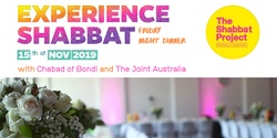 Banner image for Shabbat Dinner with Chabad of Bondi and The Joint Australia