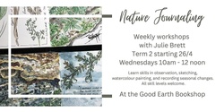 Banner image for Nature Journaling with Julie Brett