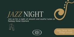 Banner image for Jazz Night at Railway Hotel Gosford 