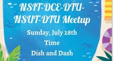 Banner image for NSIT-DCE-DTU-NSUT-DIT Bay Area Meetup