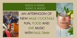 Banner image for Music & Mules - Mules & Music
