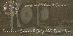 Banner image for Forest Harmony: Gong Meditation & Cacao