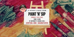Banner image for St Anthony's Paint'n'Sip