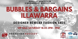 Banner image for Bubbles & Bargains Illawarra - VIP Sale