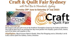 Banner image for Sydney Craft & Quilt Fair