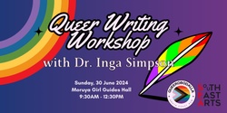 Banner image for Queer Writing Workshop with Dr. Inga Simpson