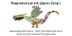 Banner image for Arty Types home school kids art classes Term 1 2024