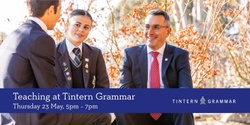 Banner image for Teaching at Tintern Grammar - An Information Evening for Secondary Educators
