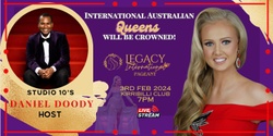 Legacy International Pageant Australia's banner