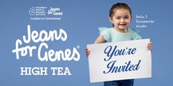 Banner image for Jeans 4 Genes High Tea