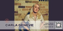 Banner image for Carla Geneve LIVE at Six Degrees
