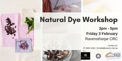 Banner image for Natural Dye Workshop