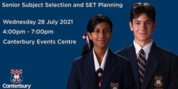 Banner image for Year 10 Senior Subject Selection & SET Planning