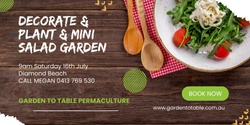 Banner image for Decorate & Plant a Mini Salad Garden to Take Home