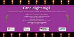 Banner image for Domestic and Family Violence Candlelight Vigil 2023