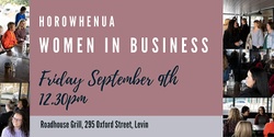Banner image for Horowhenua Women in Business Lunch Series