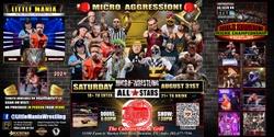 Banner image for Houston, TX - Micro-Wrestling All * Stars: Little Mania Create Chaos in The Caboose!