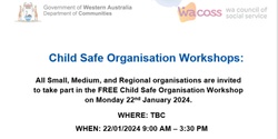 Banner image for Port Hedland Child Safe Organisation 