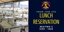 Banner image for Lunch Seating 2 - Select Date