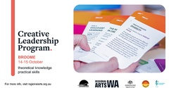 Banner image for Creative Leadership Program | Broome