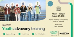 Banner image for NextGen Youth Advocacy Training