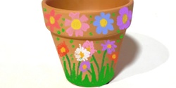 Banner image for Botanical Workshops - Flower Pot Painting