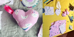 Banner image for Queer Social Darebin: Learn Sewing via Plush Hearts with Robert