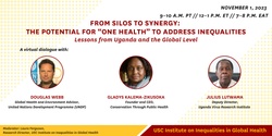 Banner image for From Silos to Synergy: The Potential for "One Health" to Address Inequalities — Lessons from Uganda and the Global Level