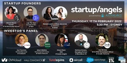 Startup&Angels | Startups pitch & Investors panel  | Sydney #20 edition