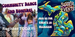 Banner image for Sober Not Boring Community Dance and Bonfire!