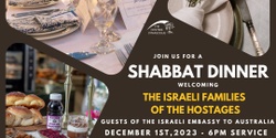 Banner image for Shabbat Dinner for the Families of the Hostages and Victims in Israel