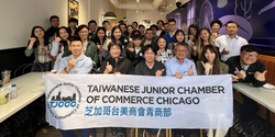 Taiwanese Junior Chamber of Commerce Chicago's banner