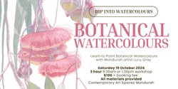 Banner image for Botanical Watercolours Workshop with Lucy Gray