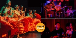 Banner image for World Music Cafe - 4th Anniversary Show with Salama & Duende Indalo