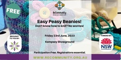 Banner image for Easy Peasy Beanies | KEMPSEY