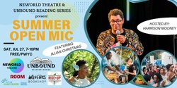 Banner image for Unbound Summer Open Mic: A literary reading and community event