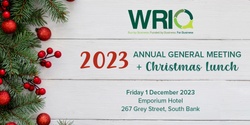 Banner image for WRIQ 2023 AGM and Christmas Lunch