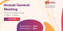 Banner image for WACOSS Annual General Meeting 2020