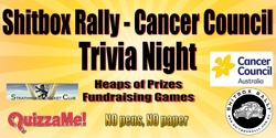 Banner image for Shitbox Rally - Cancer Council Trivia Night