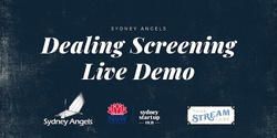 Banner image for Sydney Angels Deal Screening Live Demo