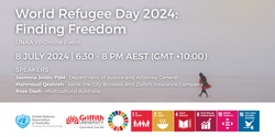 Banner image for UNAA Young Professionals: World Refugee Day 2024 - Finding Freedom