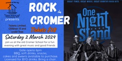 Banner image for Rock in Cromer 